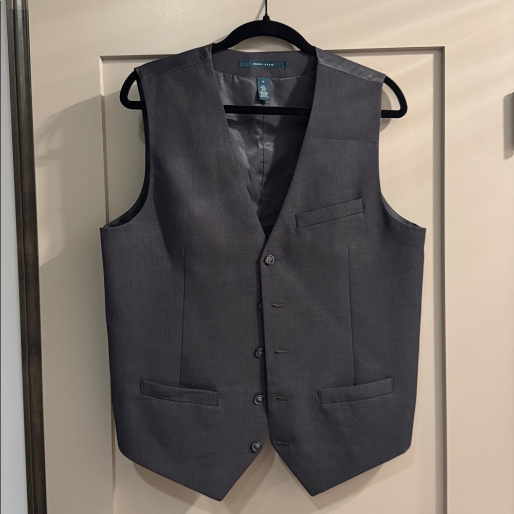 Perry Ellis Gray Suit Vest